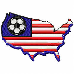 Football Embroidery Design 7 Football Embroidery Design 7